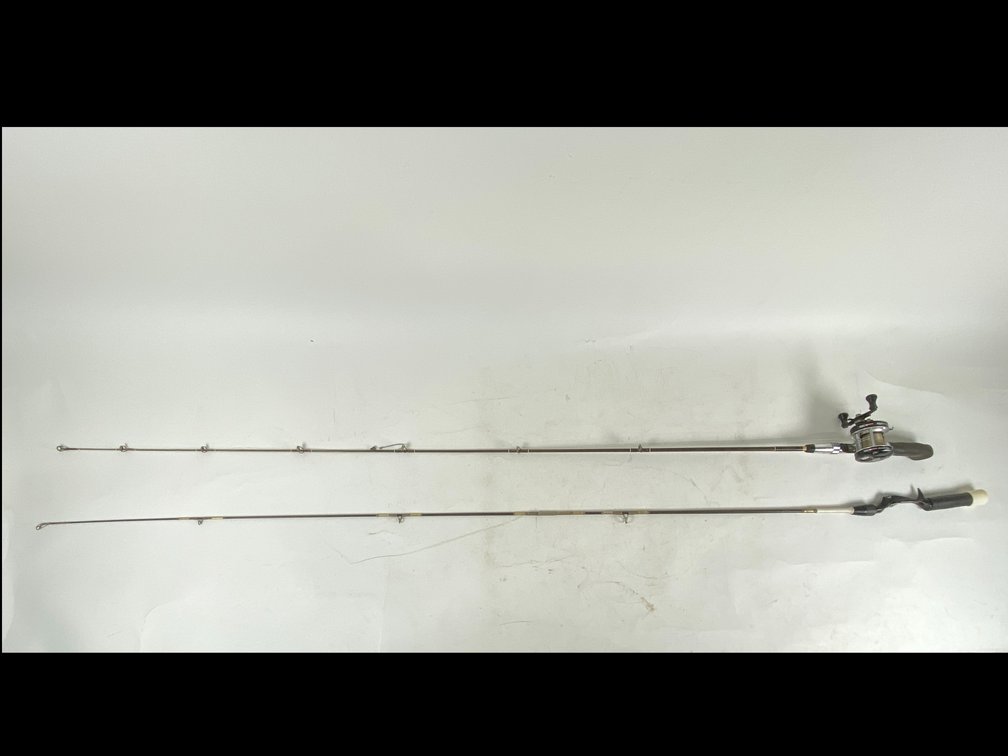 (1) Shimano Rod with a ABU Ambassadeur 5500c Reel & (1) Zebco 3300 6' Rod