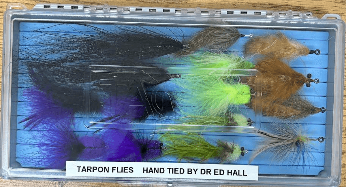Hand-tied Tarpon Flies