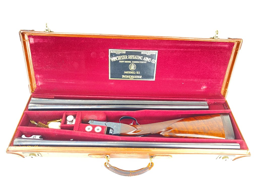 Winchester Model 21 Grade 5, Two Barrel Set Side by Side Shotgun 12 Ga.