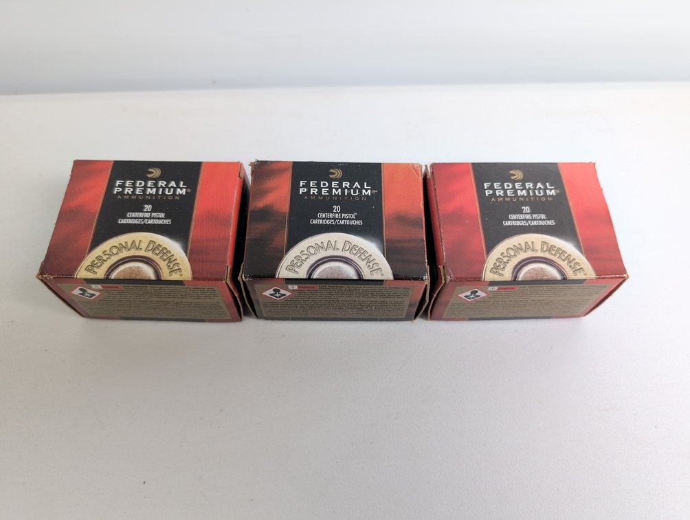 60 Rounds of Federal Premium 44 Rem Magnum 240 Gr, JHP