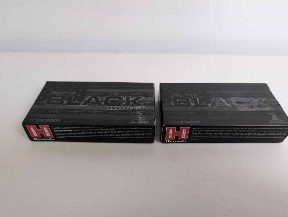 (40) Rounds of Hornady Black 300 Blackout 110 Gr, V-Max