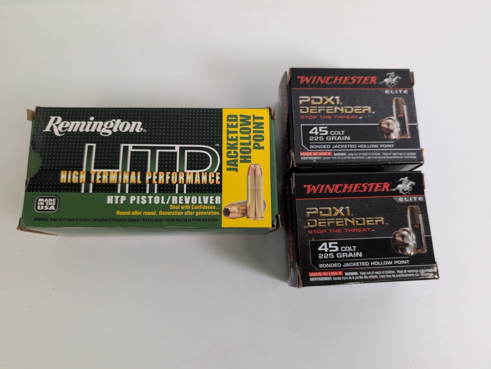 (90) Rounds of 45 Colt JHP