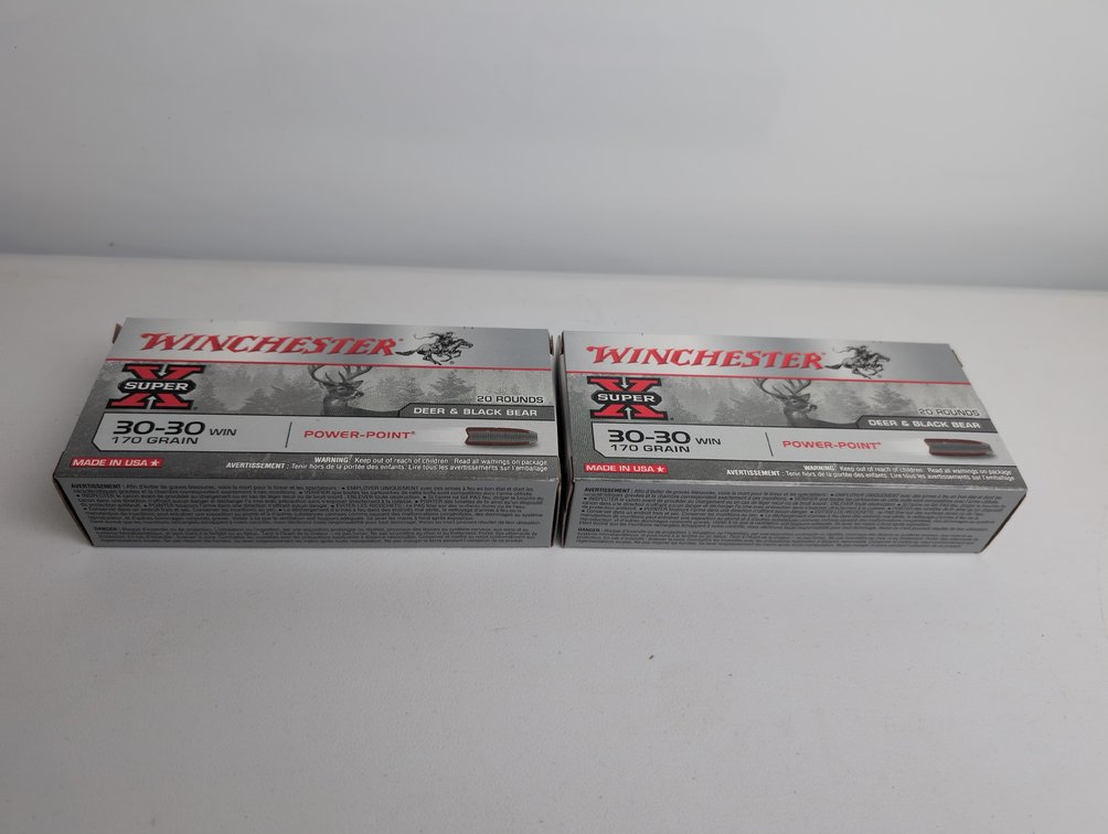 (40) Rounds of Winchester 30-30 Winchester 170 Gr, Power-Point