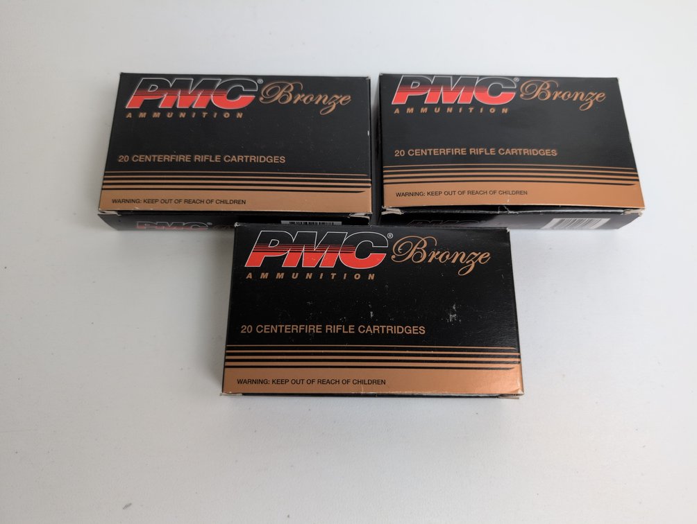 (60) Rounds of PMC 308 Winchester 147 Gr, FMJ-BT