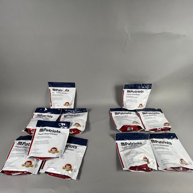 4 Patriots FreezeDried Chicken & Beef.