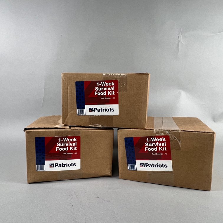 4Patriots 1-Week Survival Food Kit