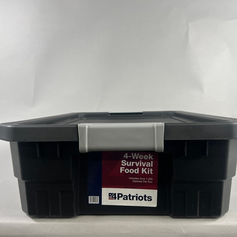 4Patriot 4-Week Survival Food Kit
