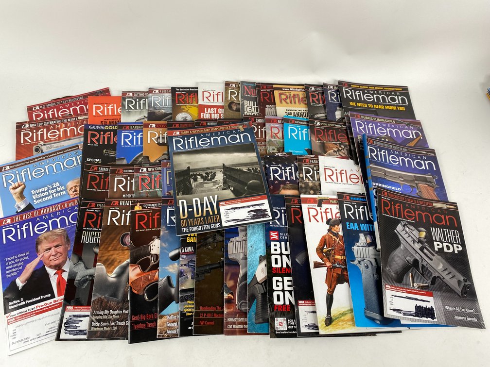 30+ American Rifleman Magazines