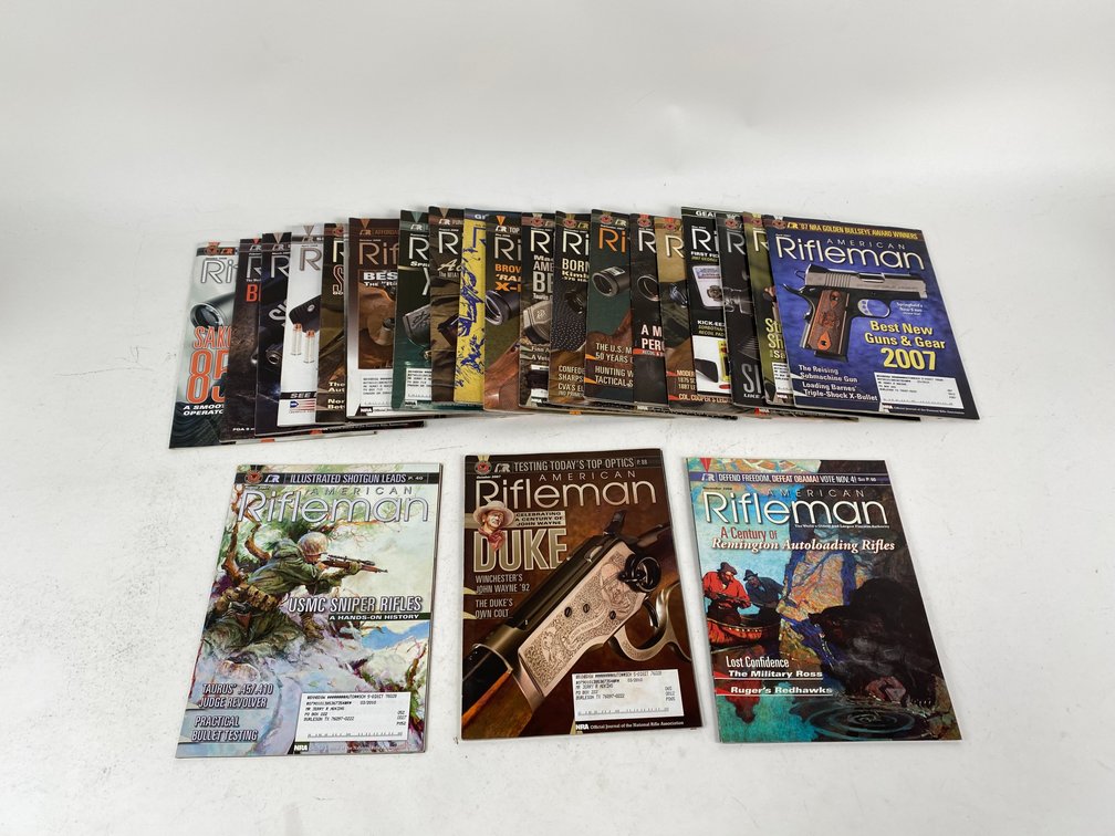 30+ American Rifleman Magazines