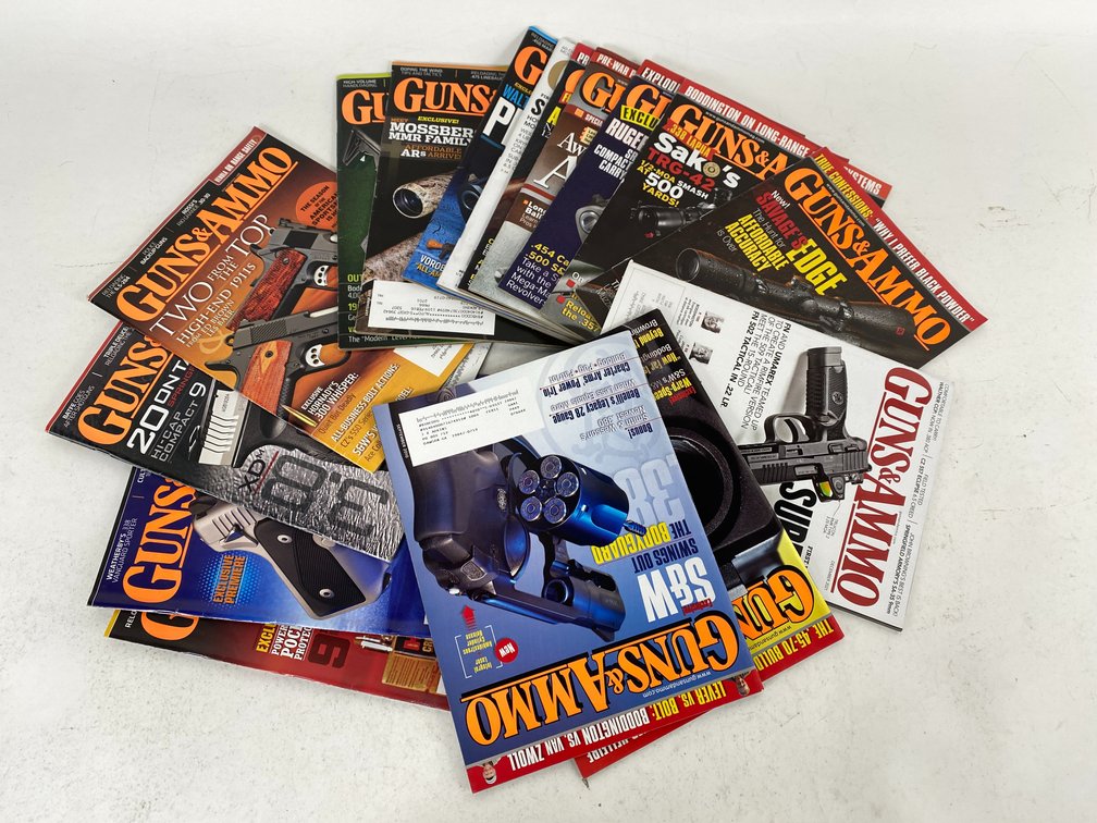 30+ Guns & Ammo and Rifleman Magazines