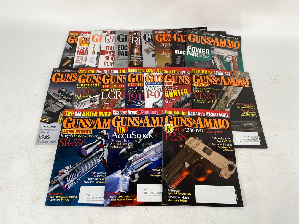 20 Guns & Ammo and Rifleman Magazines
