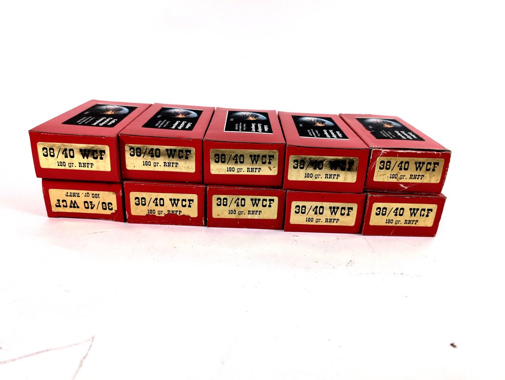 400 +/- 38-40 Collins Cartridge Company 180 Gr, RNFP Bullet Type Ammunition