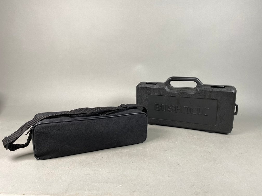 (1) Bushnell 18-36 x50 MM Spotting Scope with Stand and Case & (1) Yukon Scout 30x50 Spotting Scope with stand and Carrying Case