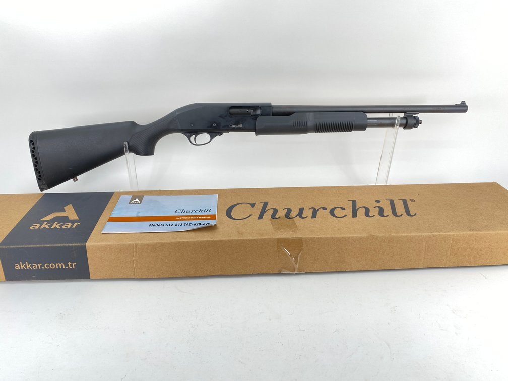 Akkar Churchill Model 620 Pump-Action Shotgun 20 Ga.