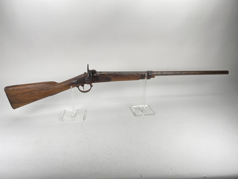 U.S. Springfield Model 1851 Percussion Musket- Shortened.57 Cal