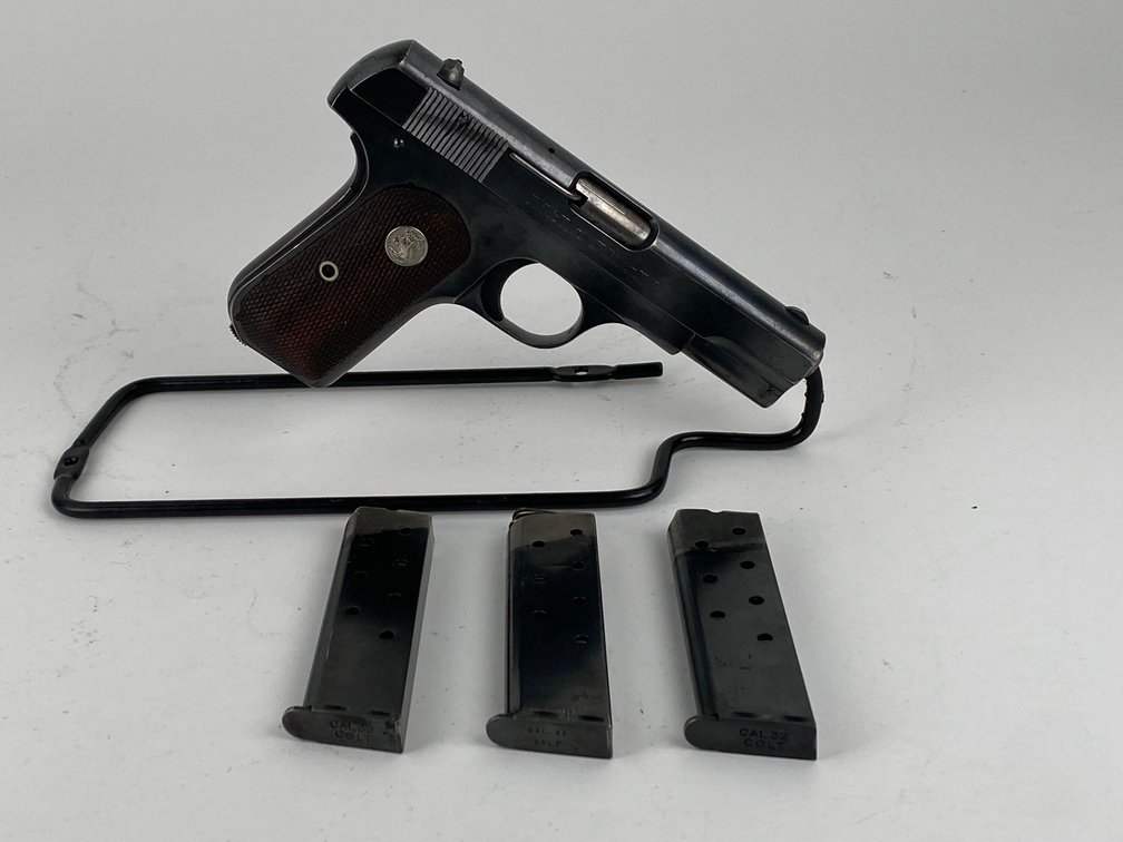 Colt Model 1903 Semi-Automatic Hammerless Pocket Pistol 32 ACP