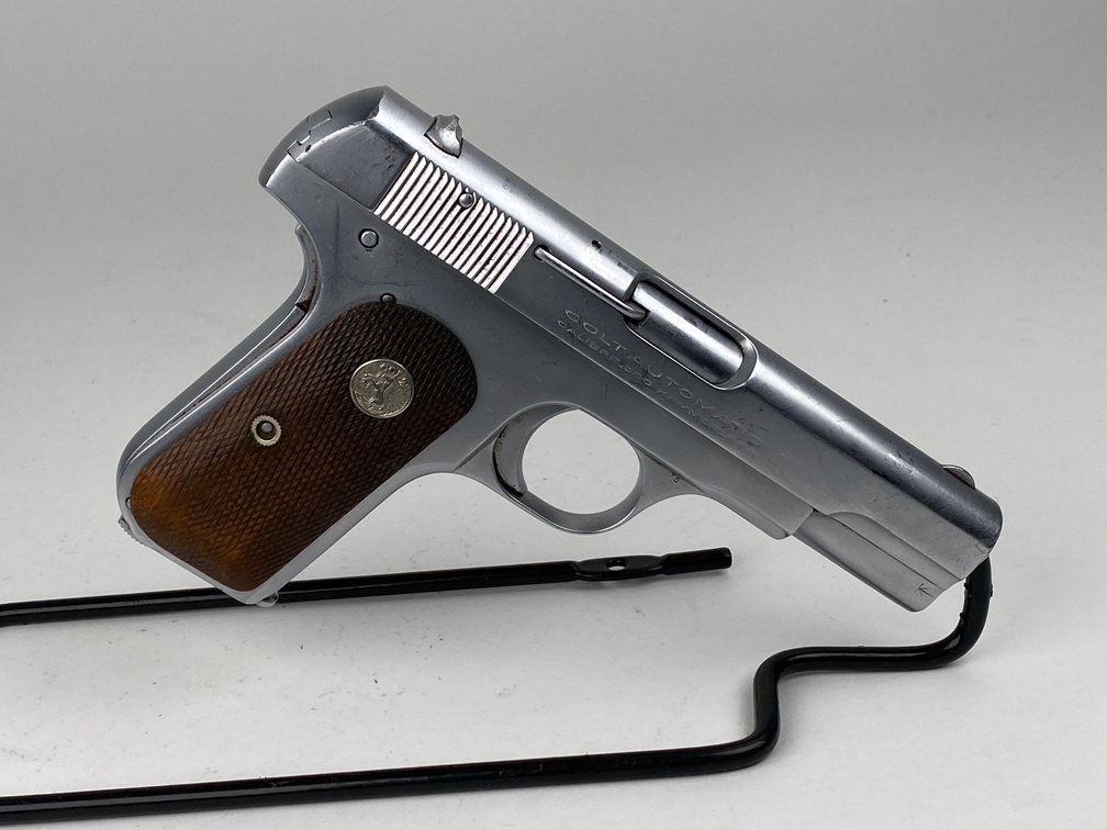 Colt Model 1908 Semi-Automatic Pocket Hammerless Pistol 380 ACP
