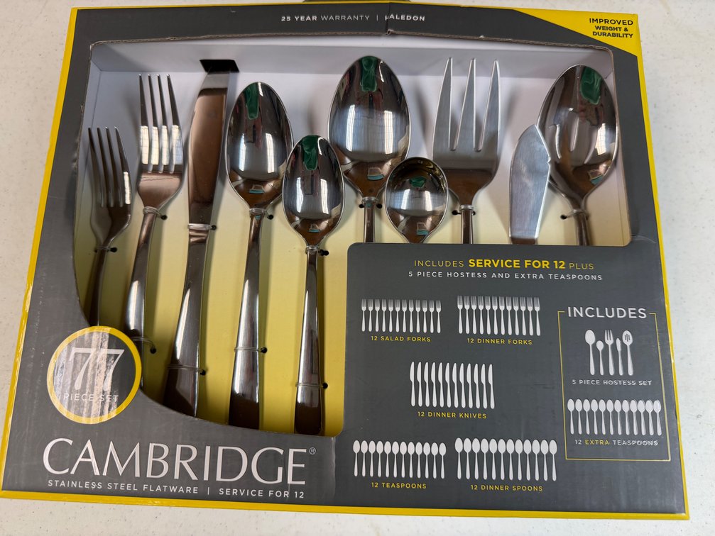 Cambridge Flatware set