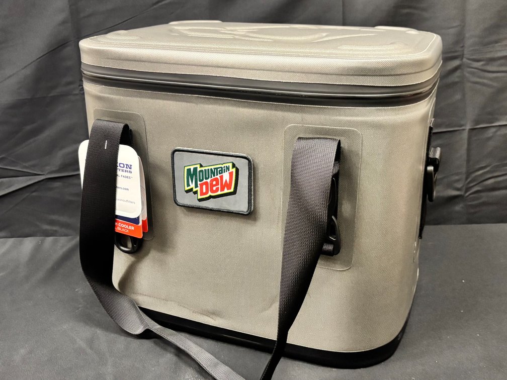 Yukon Outfitters 30 can tech cooler - Mountain Dew branded