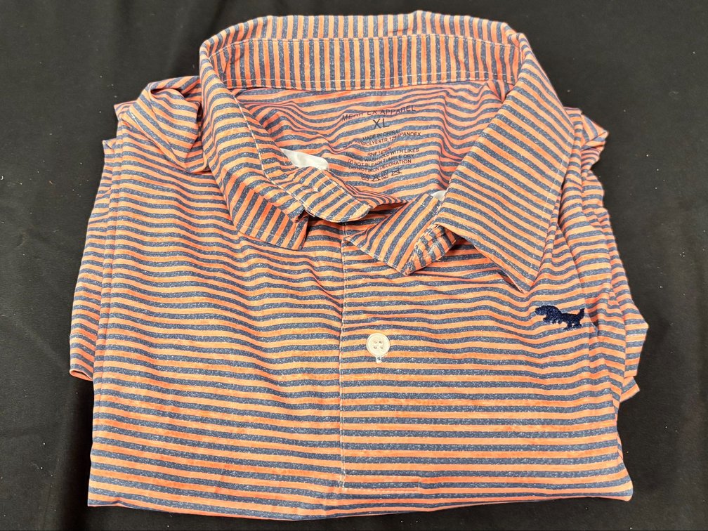Auti Love Polo- Striped (XL)