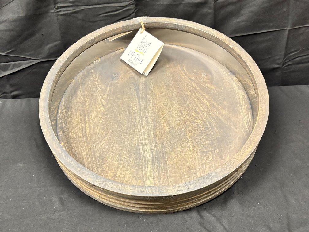 Large Weathered Grey Tray