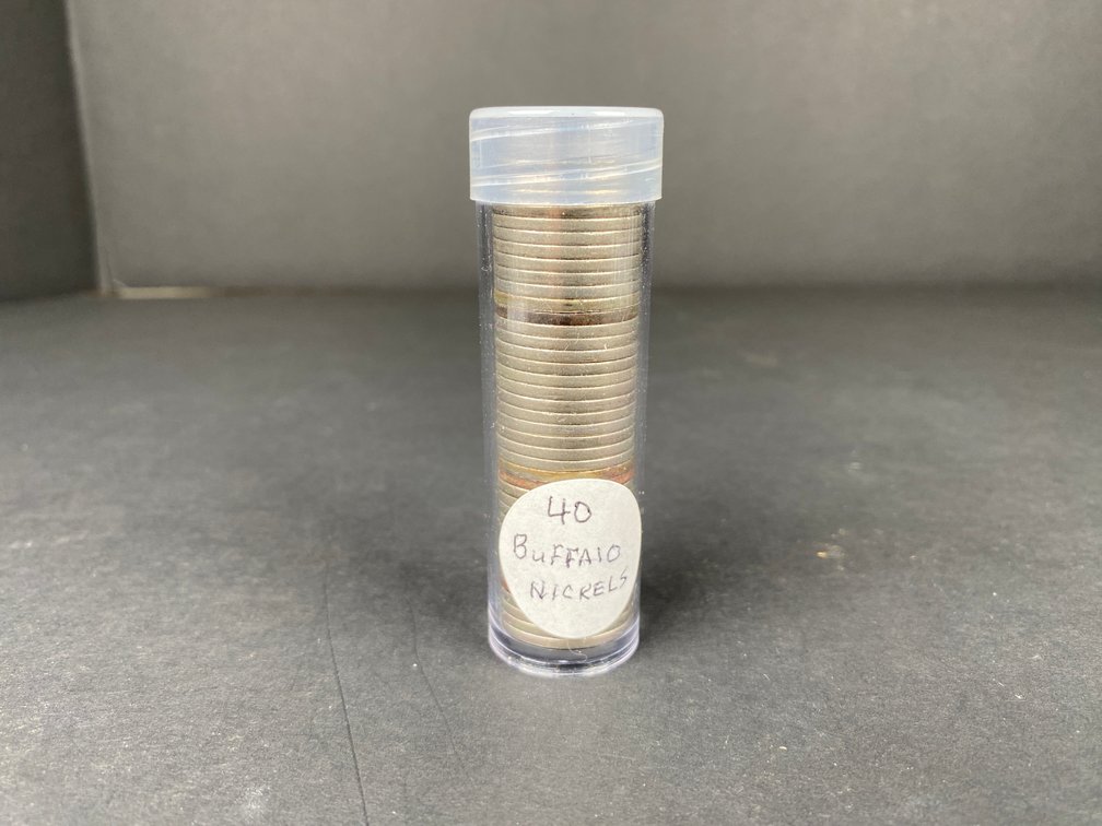 Roll of 40 Buffalo Nickels