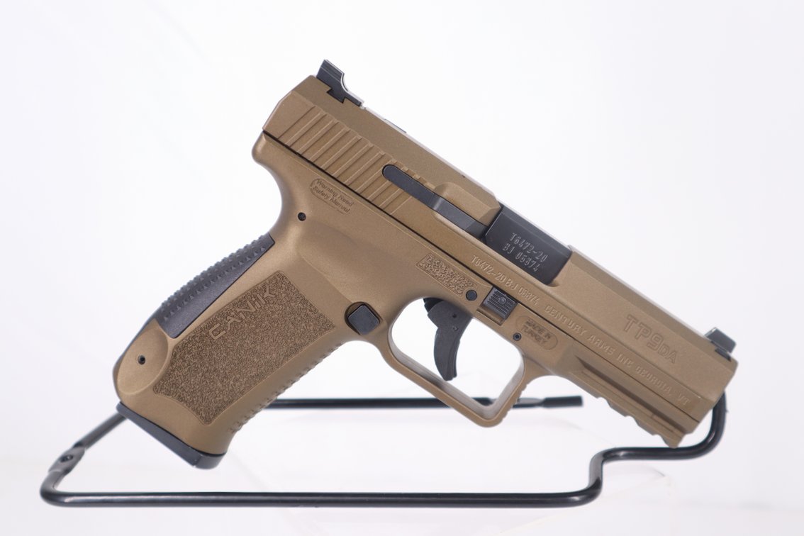 Canik TP9DA 9x19 Burnt Bronze Cerakote Pistol
