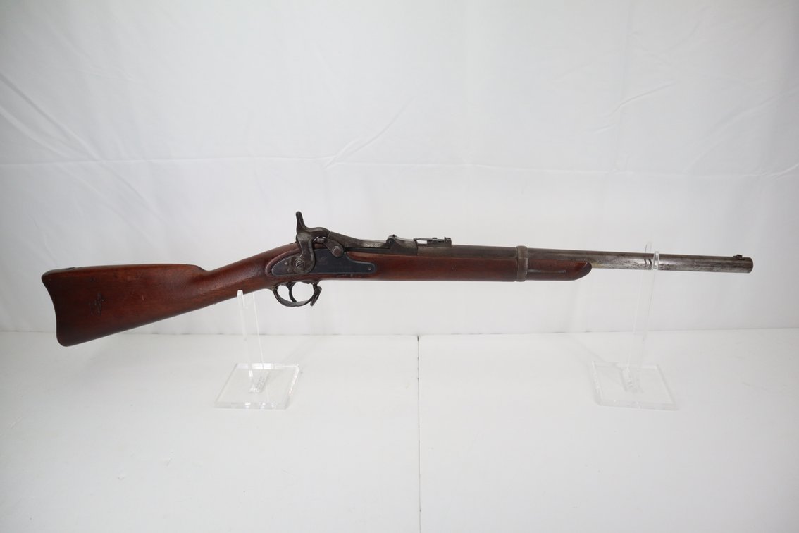 1863 US Springfield Converted to Model 1870 .50/70 Caliber Breechloading Carbine Rifle