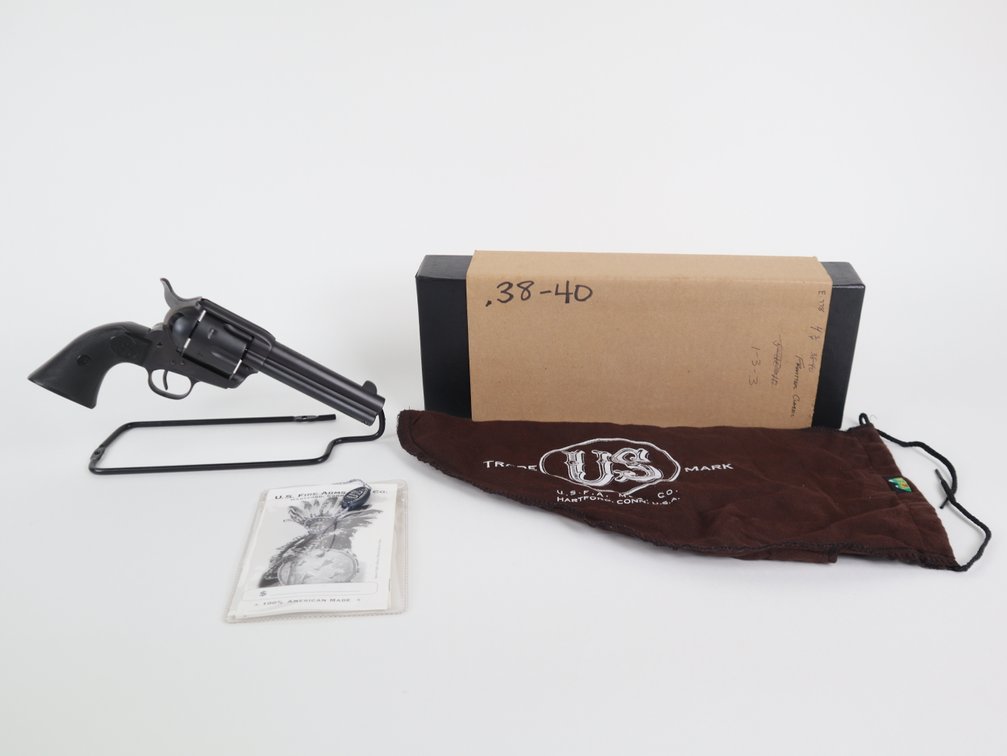 U.S. Firearms Model 1873 Revolver .38 WCF