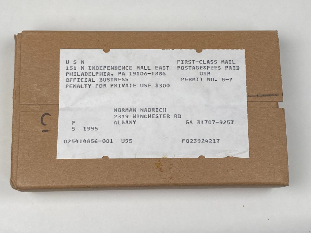 (5) 1995 P and D Uncirculated Coin Sets in Original Shipping Box
