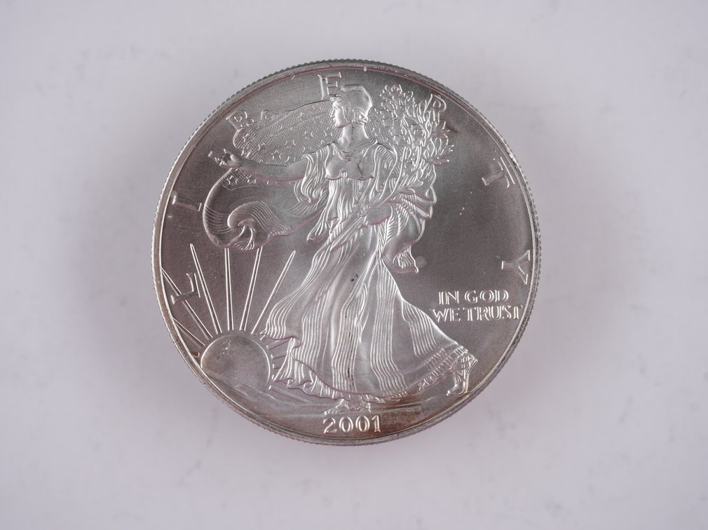2001 American Eagle .999 Silver