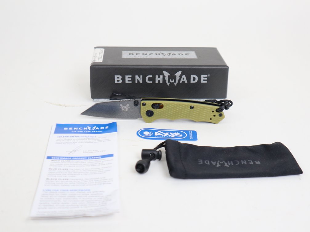 Benchmade Full Immunity 290BK-2 Blue Class Folding Knive