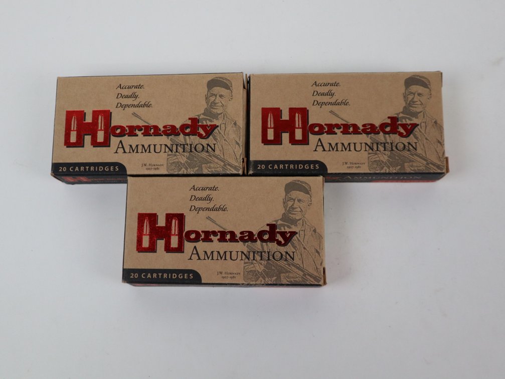 (60) Rounds Hornady Custom 300 SWPR/BLK 208 Grain (3 Boxes)