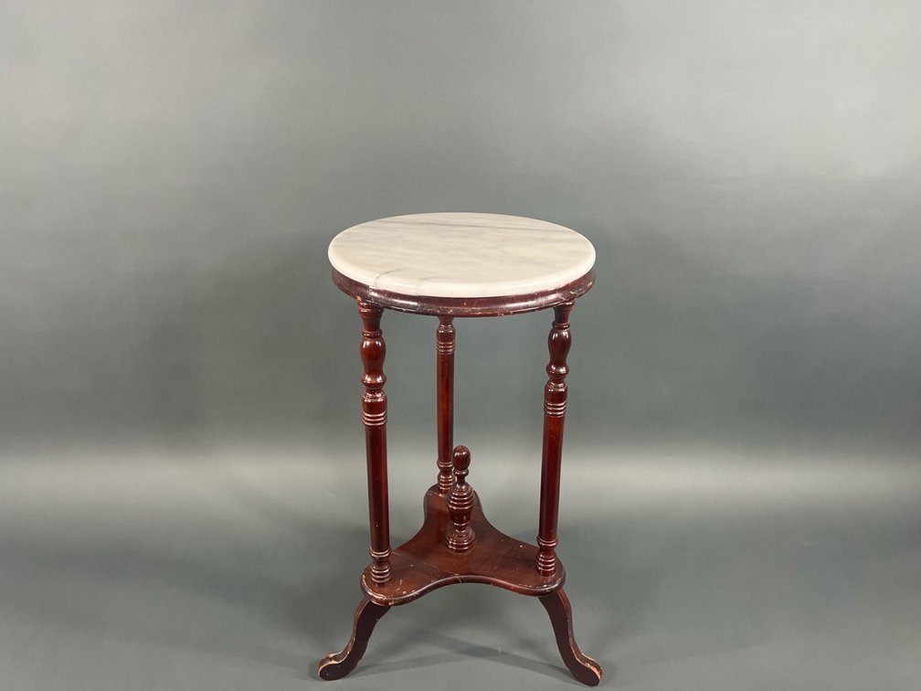 Marble Top Accent Table