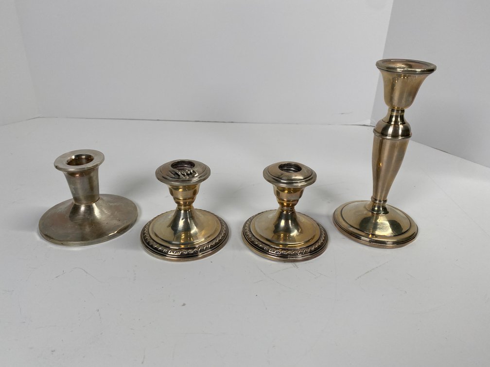 (4) Weighted Sterling Candlesticks