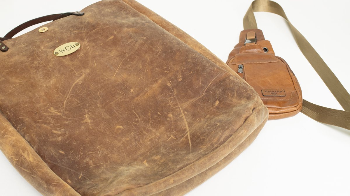 Leather Postal Bag