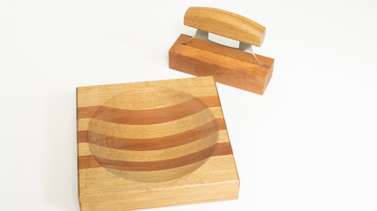 Harry Tomlinson's ULU knife set handcrafted by Harry himself!