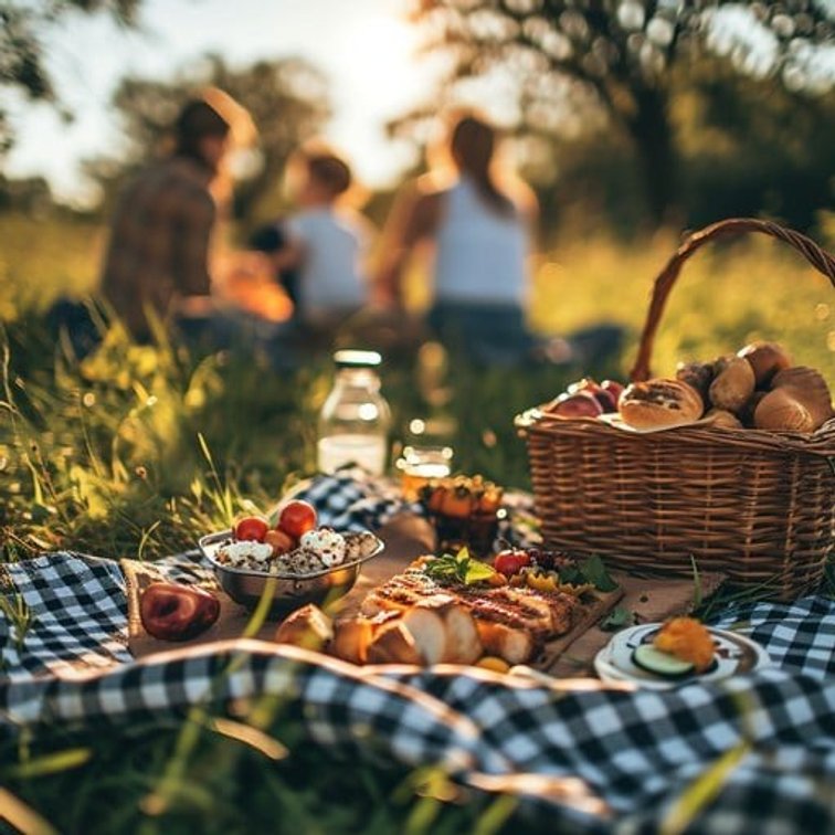 Gourmet Picnic at Gentian Creek Preserve, food by Chef Carol Jones, includes hike to eagles’ nest and Yeti cooler