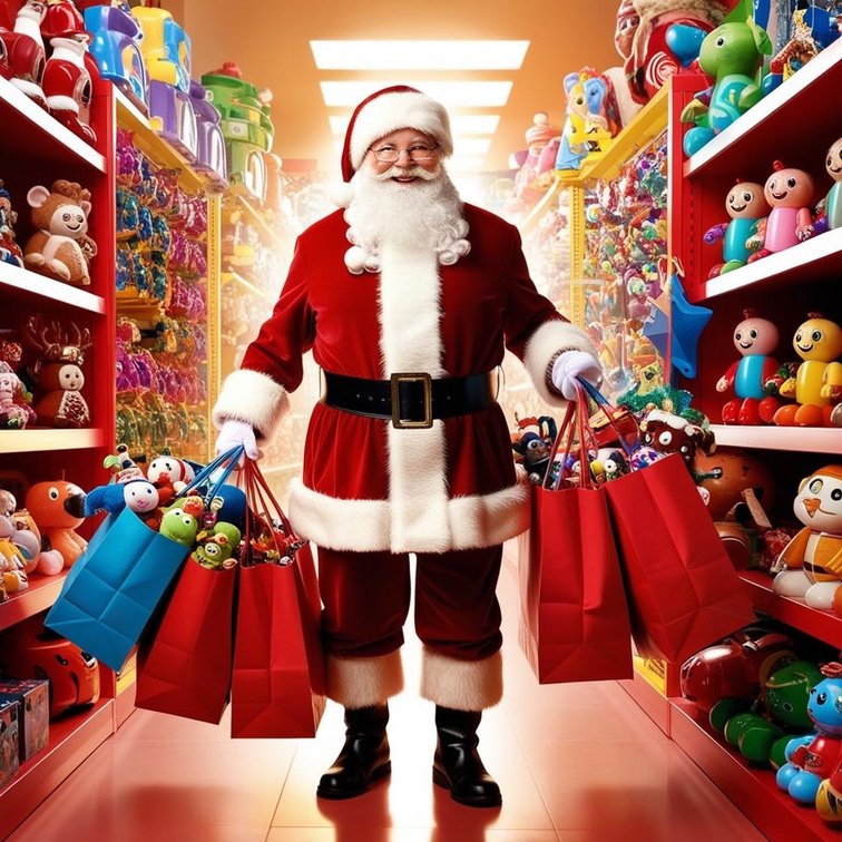 Shopping Spree with Santa-- with $200 to spend at Imagination Emporium