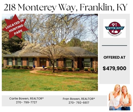 218 Monterey, Franklin, KY