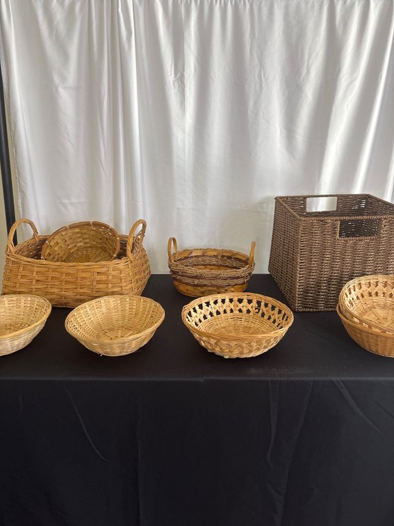 Assorted Woven Basket Collection