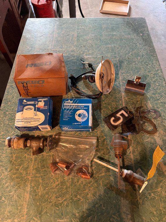Assorted Plumbing & Hardware