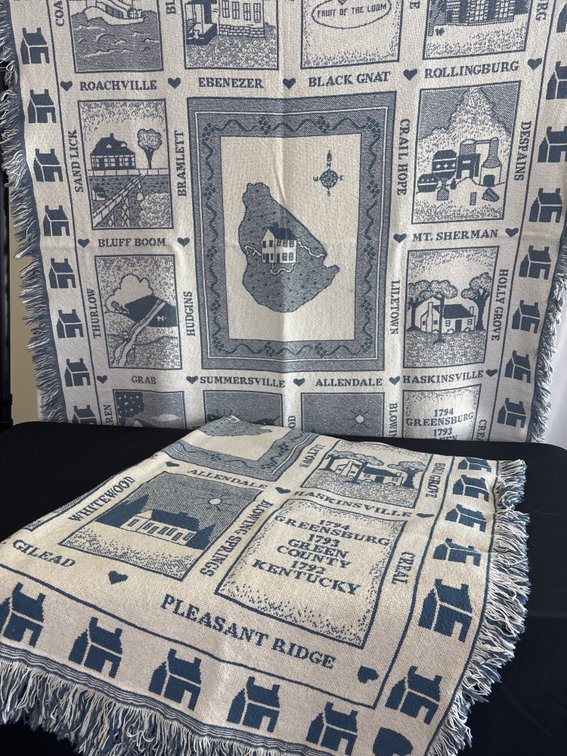 Two Local Green Co. Throws