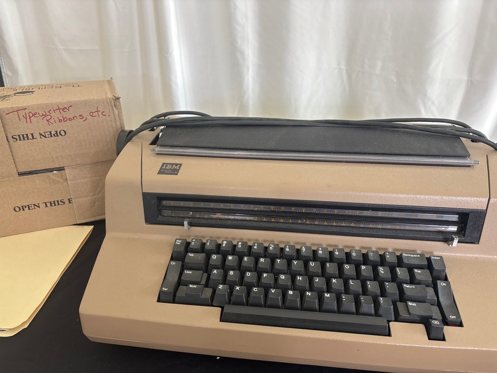 Vintage IBM Electric Typewriter