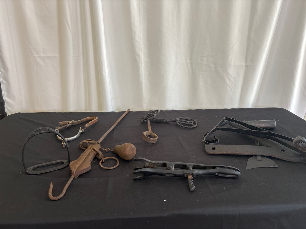 Lot of Antique Farm, Blacksmith & Primitive Tools