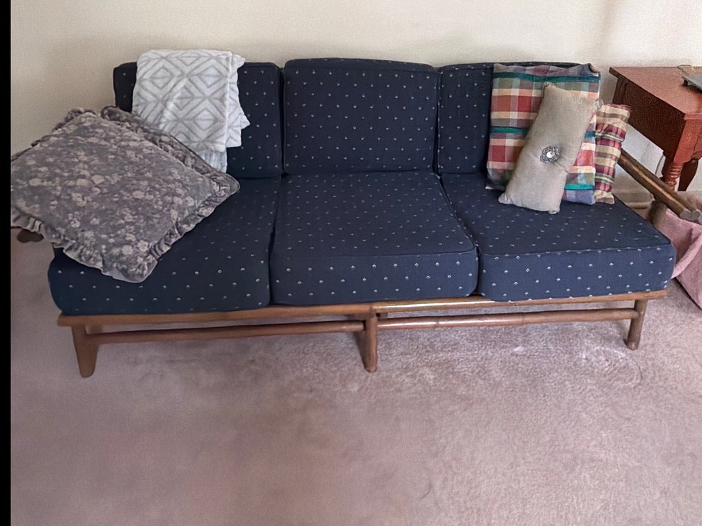Clark Casual Brand sofa with bamboo frame