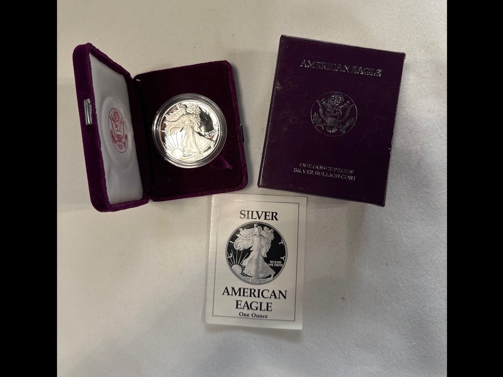 1990 American Silver Eagle