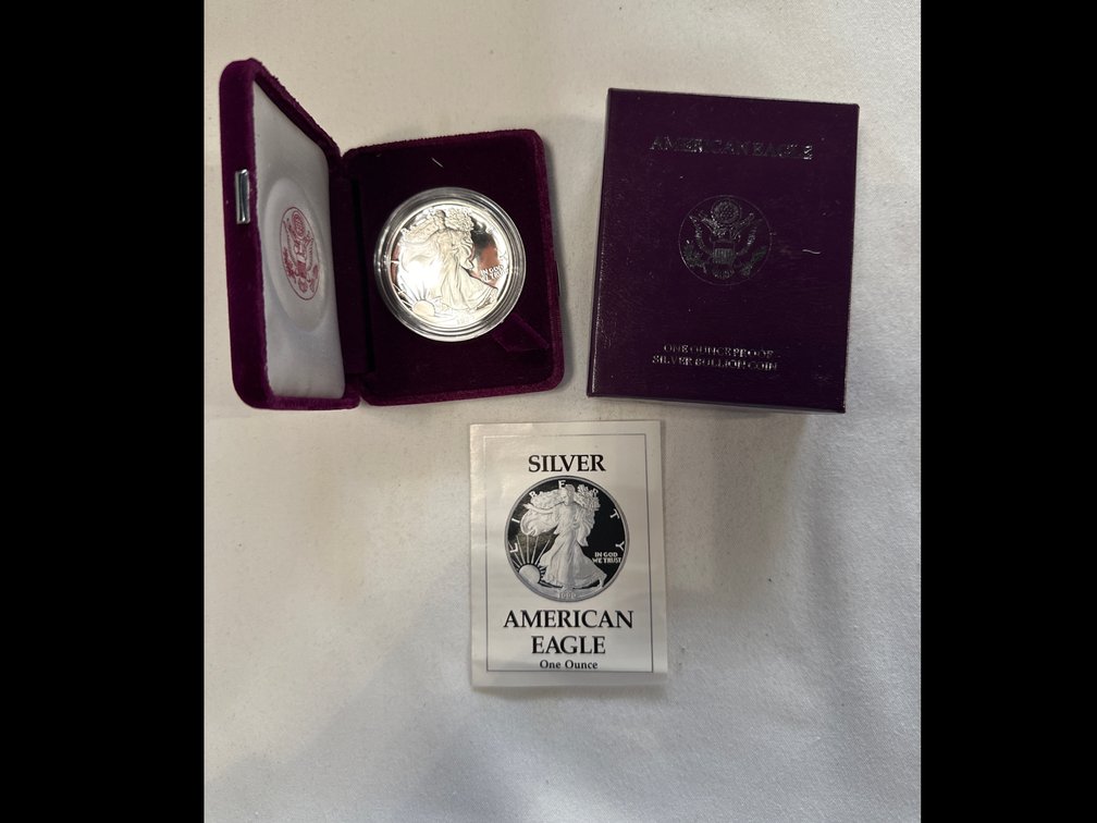 1990 American Silver Eagle