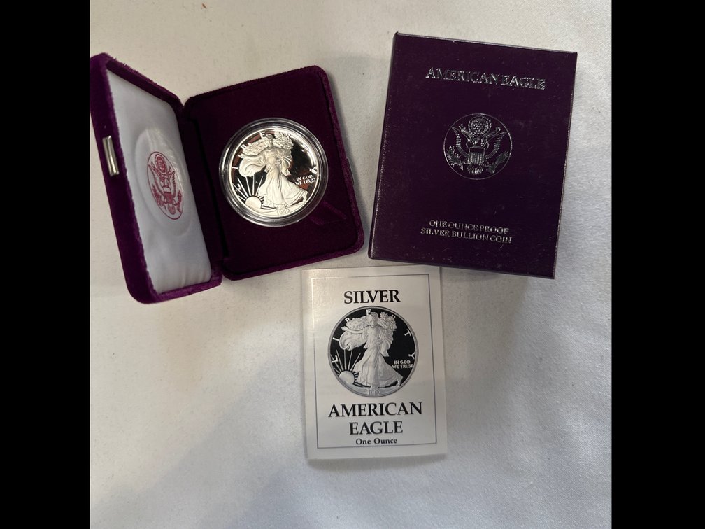 1990 American Silver Eagle