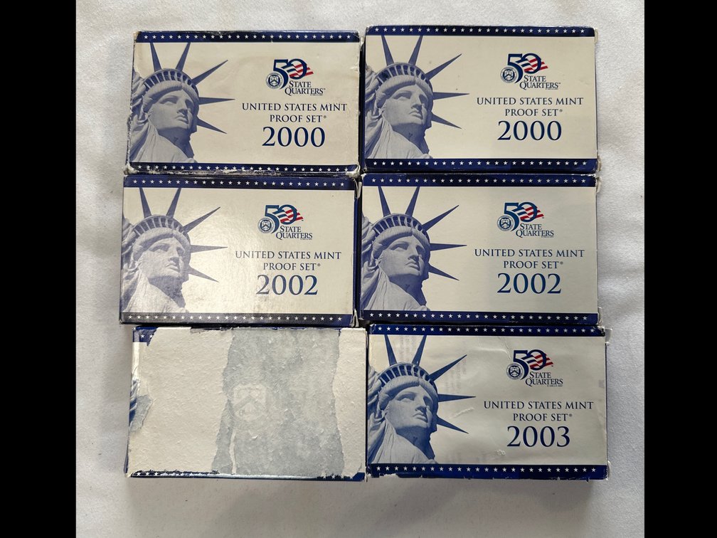 6X Proof Sets